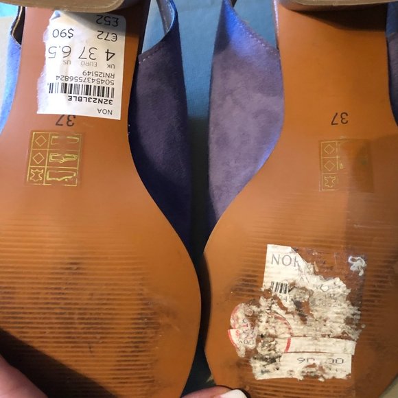 Topshop suede block heel sandal - Picture 5 of 8